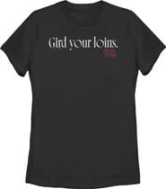 The Devil Wears Prada 2 Women's The Devil Wears Prada 2 Gird Your Loins Logo  Graphic T-Shirt