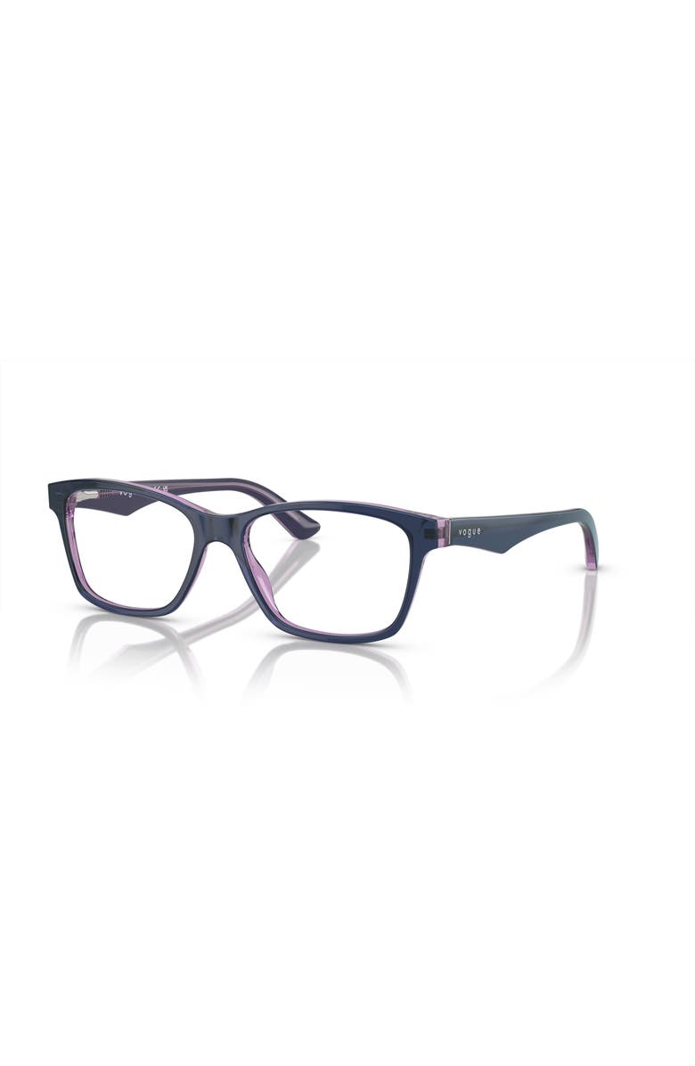 Vogue Eyewear 51mm Square optical glasses, Main, color, Green