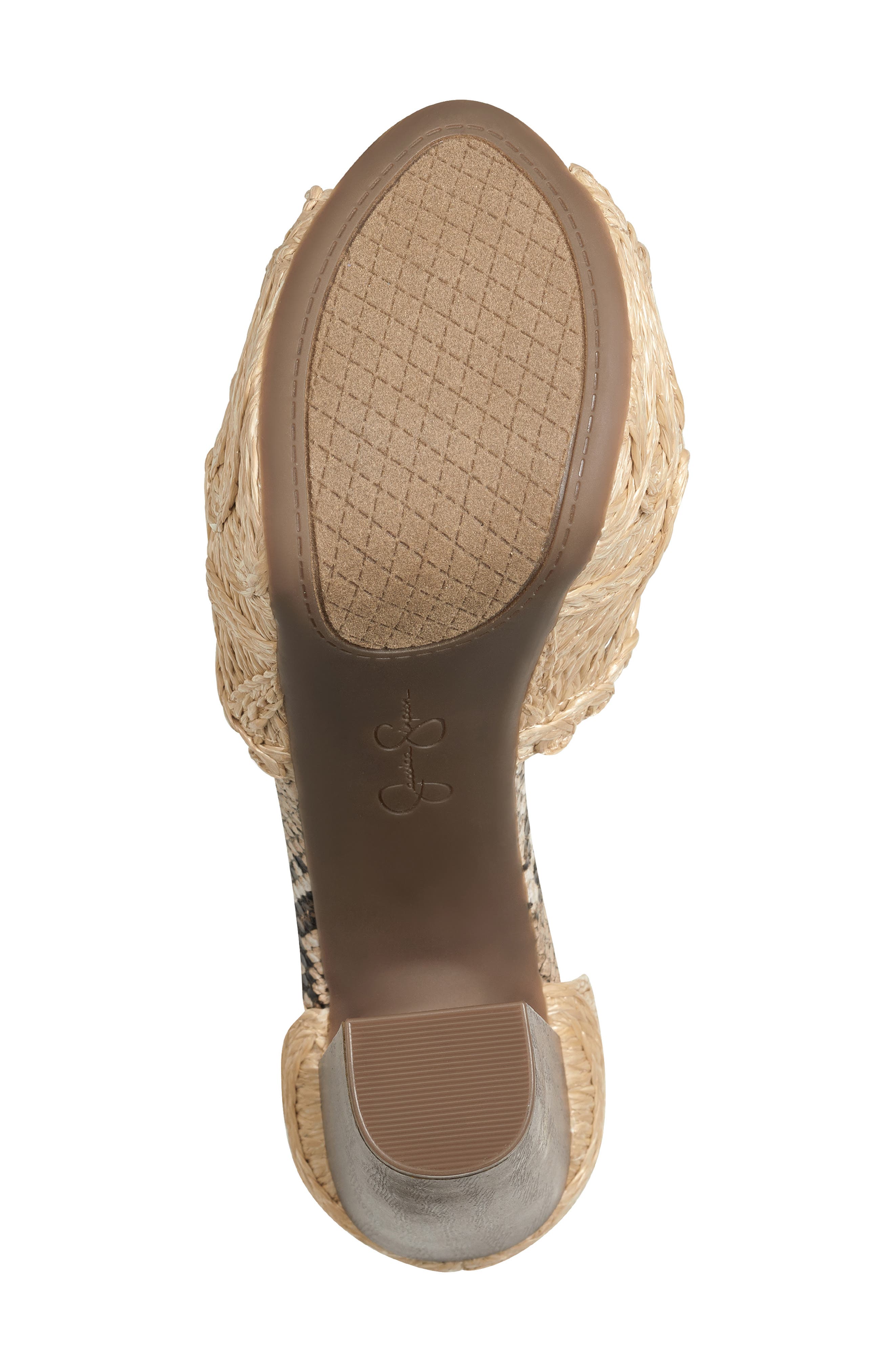 Jessica Simpson Dessie Woven Platform Sandal, Alternate, color, 