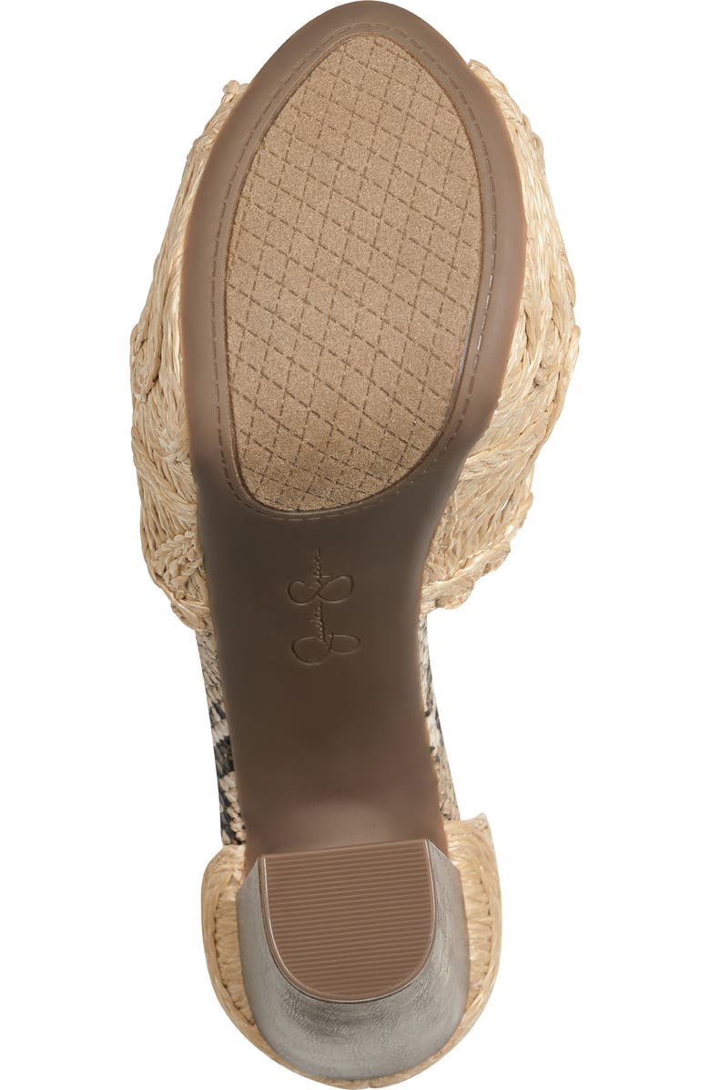 Jessica Simpson Dessie Woven Platform Sandal, Alternate, color,