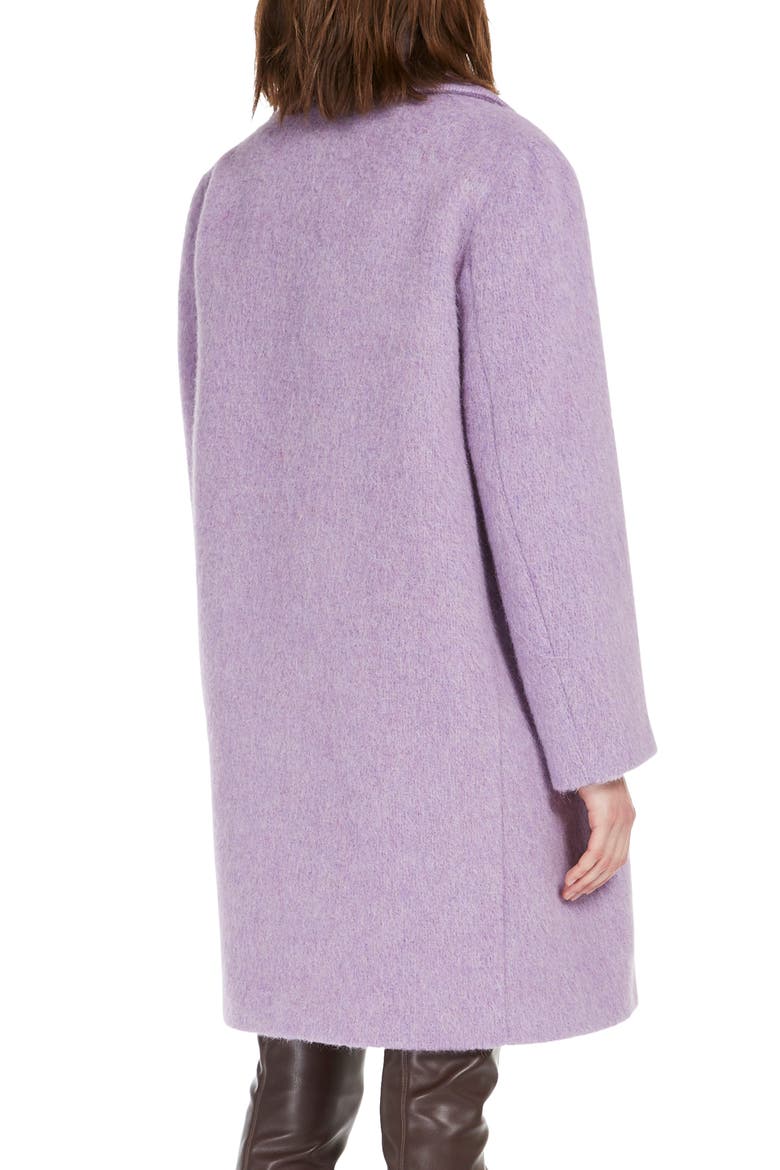 Hello Virgin Wool Blend Coat, Alternate, color, LILAC