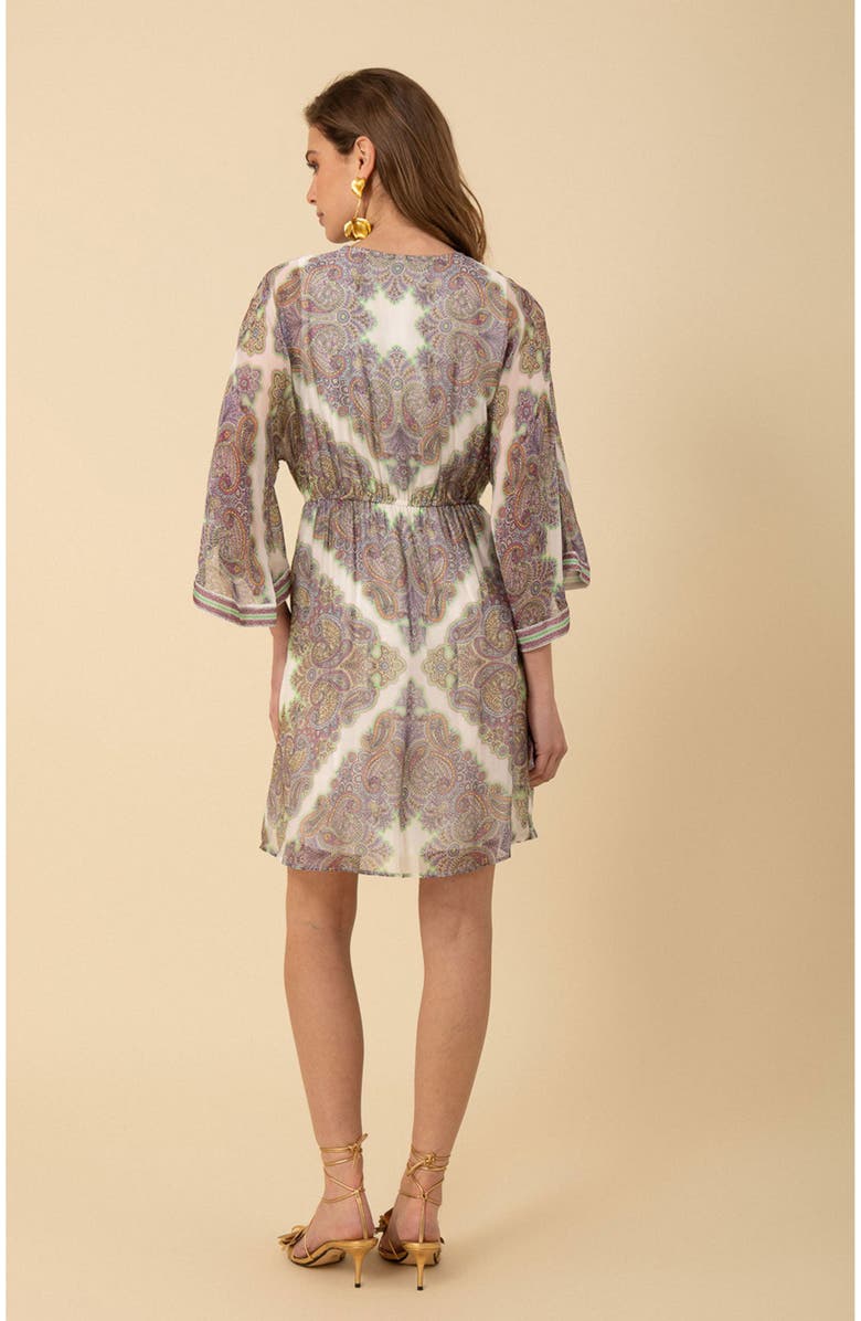 Hale Bob Emerie Chiffon Dress, Alternate, color, 