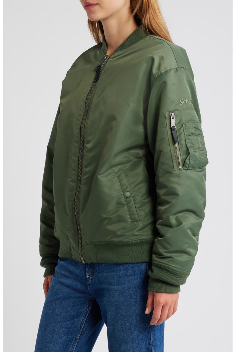 Nylon MA-1 Flight Jacket, Alternate, color, SAGE