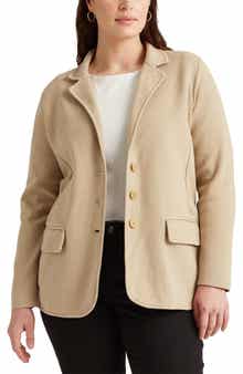 Lauren Ralph Lauren Combed Cotton Blazer