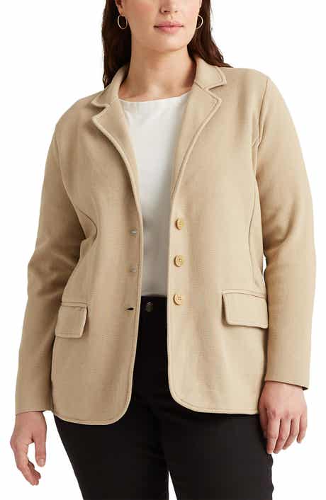 Lauren Ralph Lauren Combed Cotton Blazer