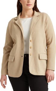 Lauren Ralph Lauren Combed Cotton Blazer
