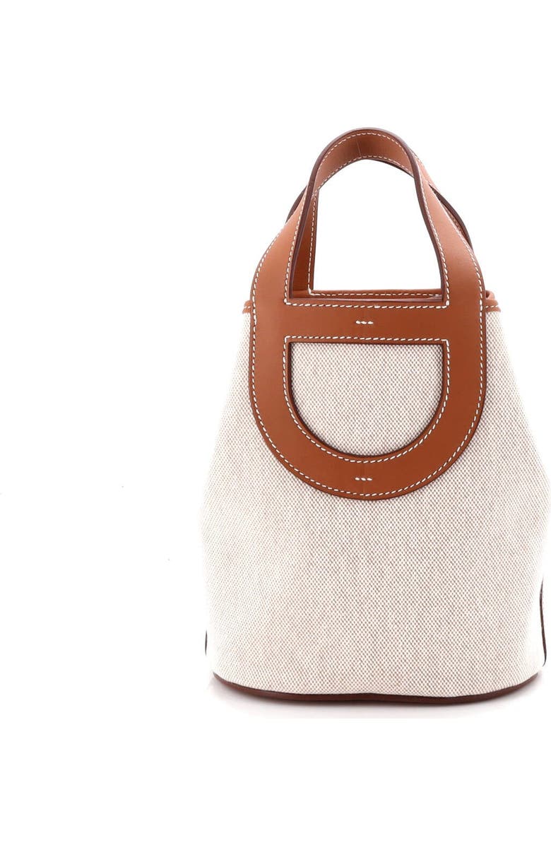 Pre-Owned Hermes In-The-Loop Bag Canvas with Swift 18, Alternate, color, Gold