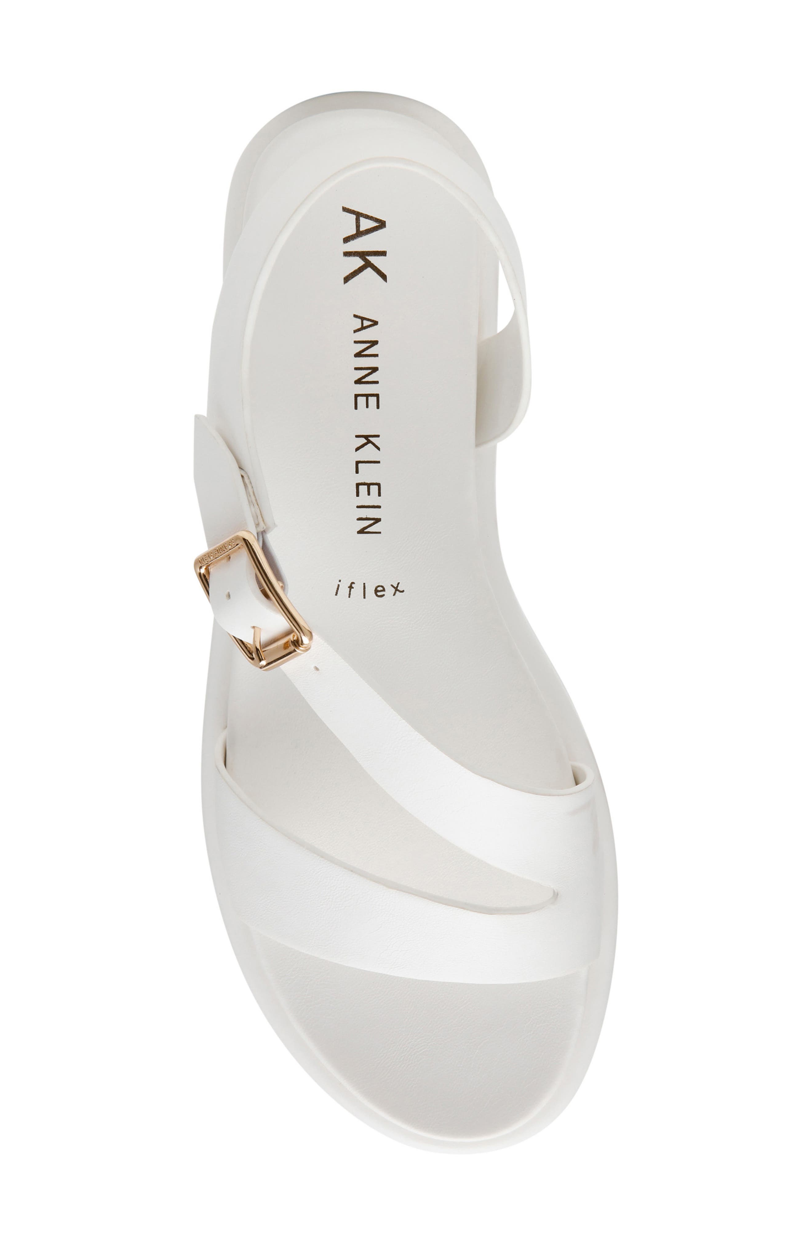 Elzie Sandal, Alternate, color, WHITE PU