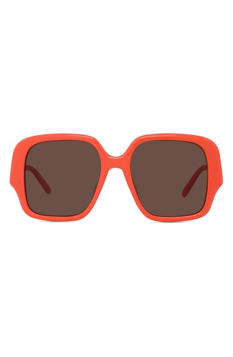 Orange designer sunglasses hotsell