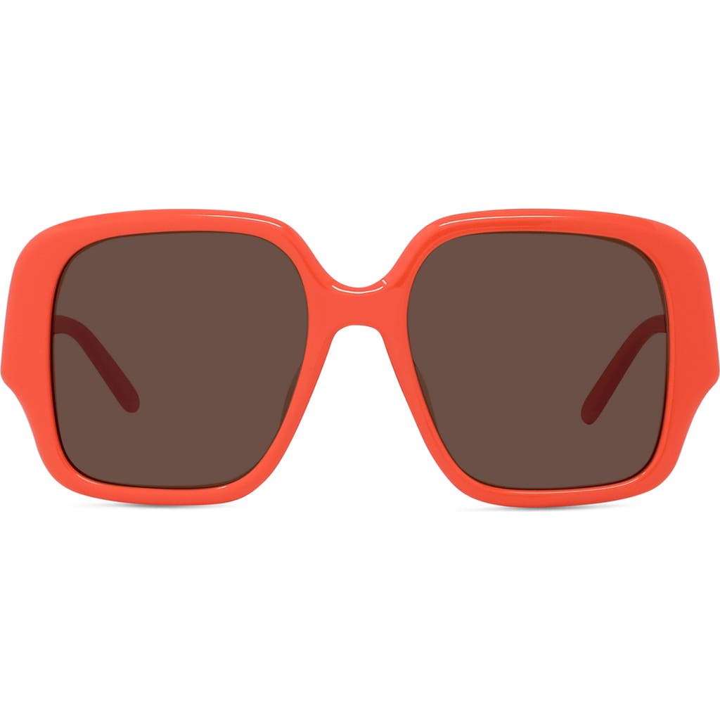 Loewe Thin 54mm Square Sunglasses