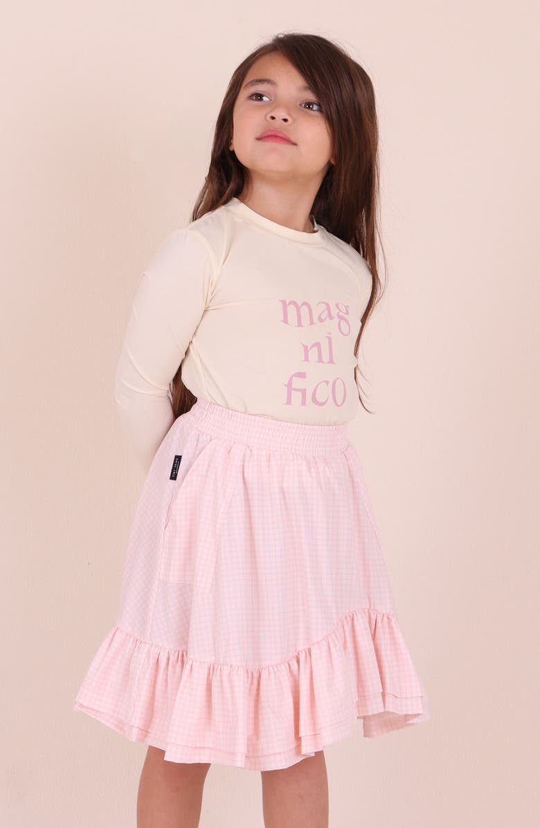 TINY TRIBE Kids' Magnifico Cotton Blend Graphic T-Shirt, Alternate, color, Cream