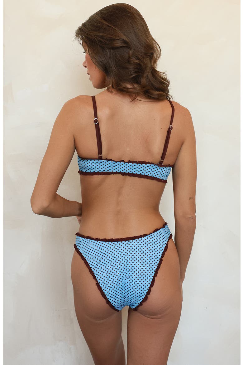 Affogato Scoop Bikini Top, Alternate, color, Blueberry Latte