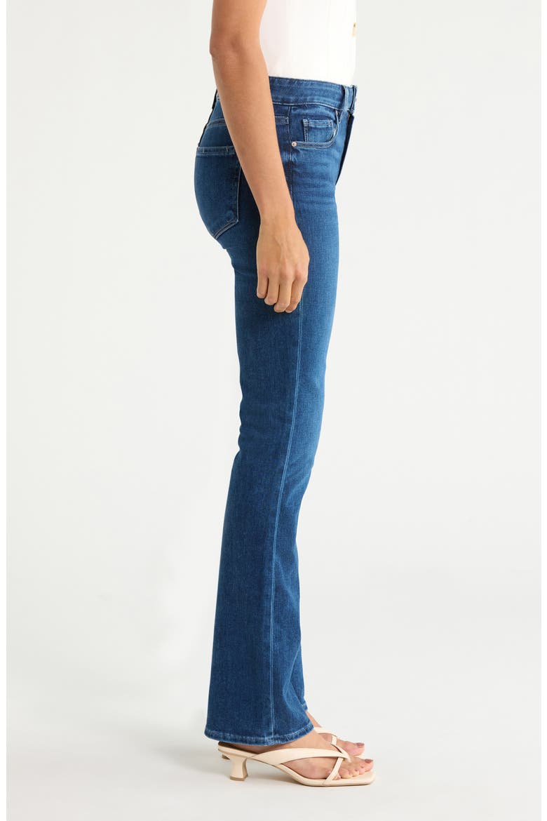Manhattan High Waist Bootcut Jeans, Alternate, color, NEUTRA
