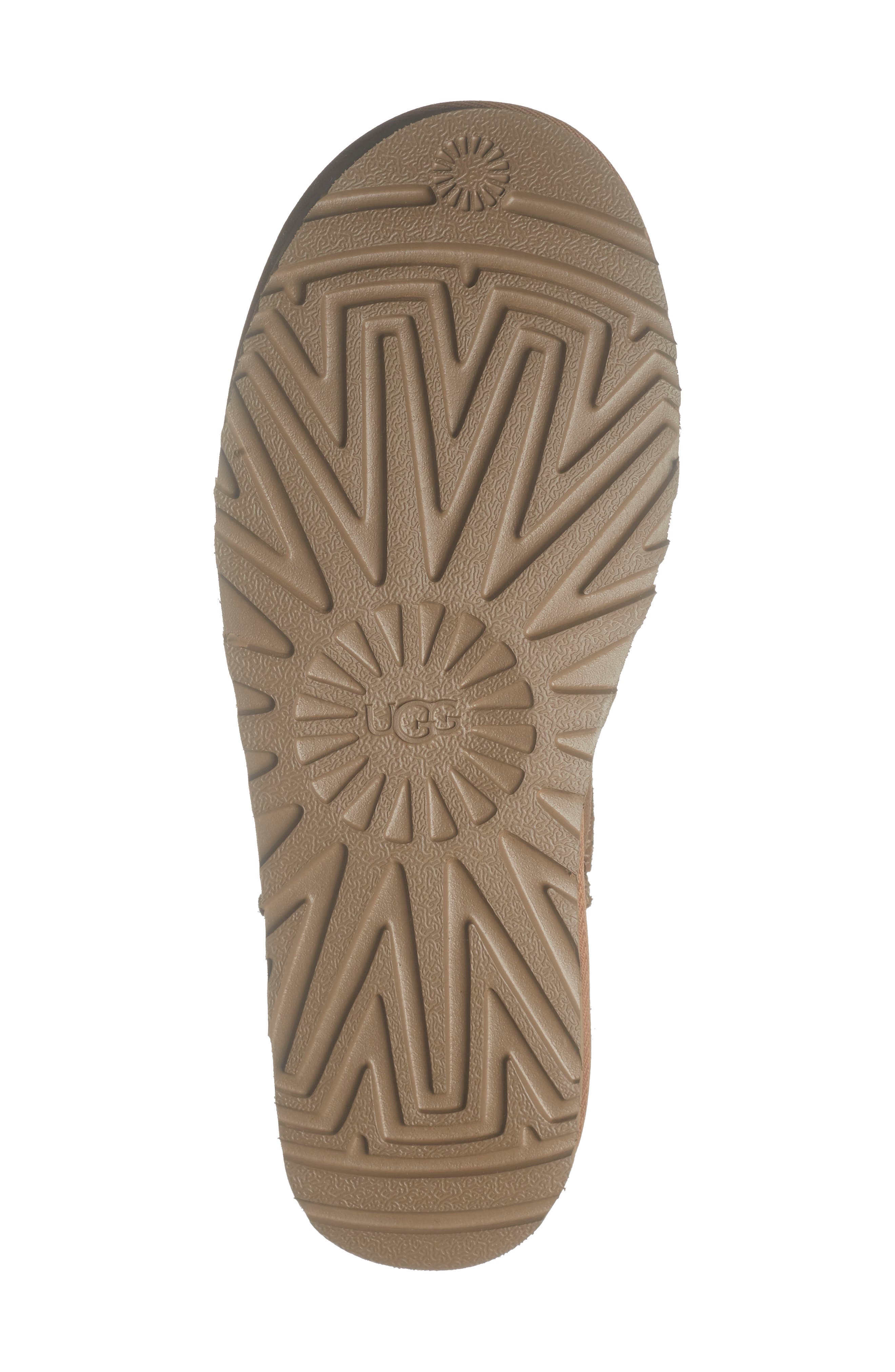 Classic Ultra Mini Wild Leather Bootie, Alternate, color, CHESTNUT