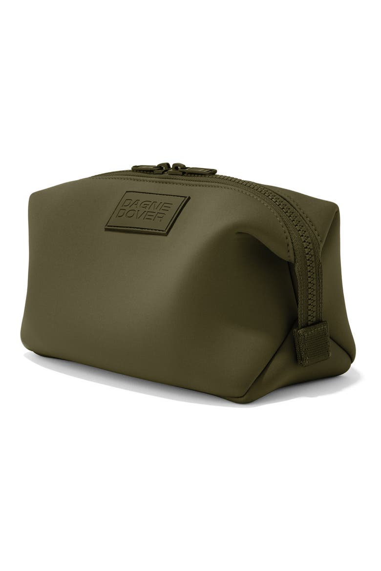 Hunter Large Neoprene Toiletry Bag, Alternate, color, DARK MOSS