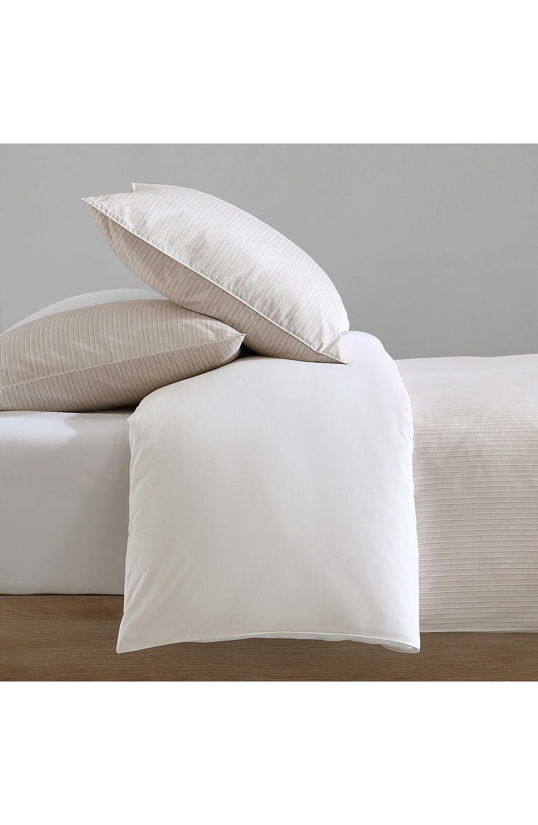 Calvin Klein Ikat Pinstripe Comforter & Shams Set, Alternate, color, Pink