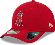 New Era Men's New Era  Red Los Angeles Angels Player Replica 9FORTY Adjustable Hat