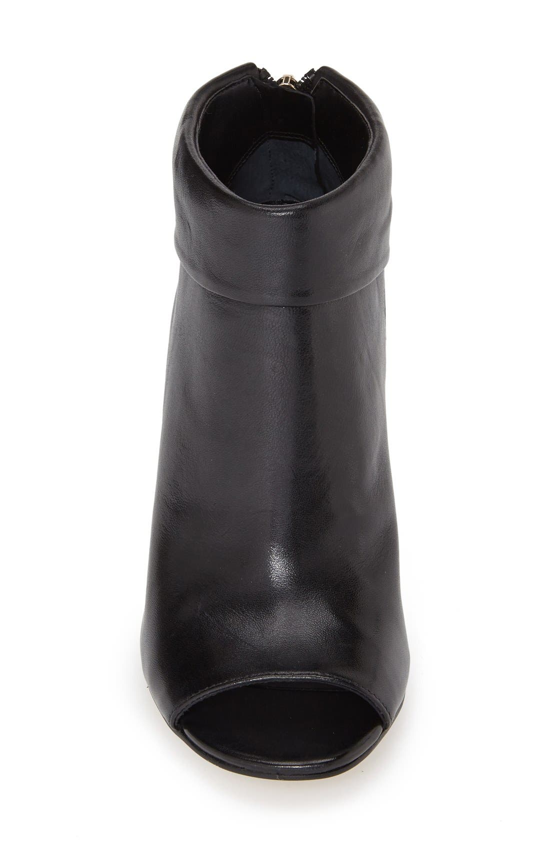 Ivanka Trump 'Derri' Peep Toe Bootie, Alternate, color, 