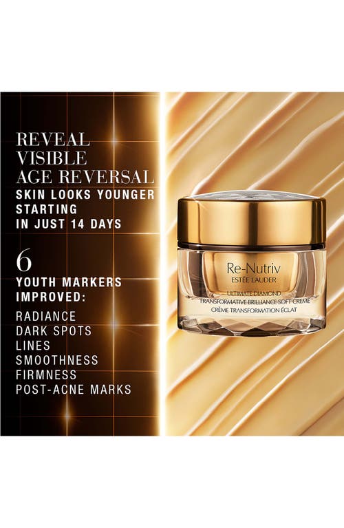 Estée Lauder Re-nutriv Ultimate Diamond Skin Care Set $390 Value In Transparent