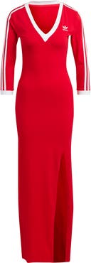 adidas Adicolor Classics 3-Stripes Maxi Dress