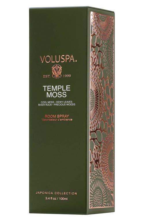 Voluspa Temple Moss Room Spray In Transparent