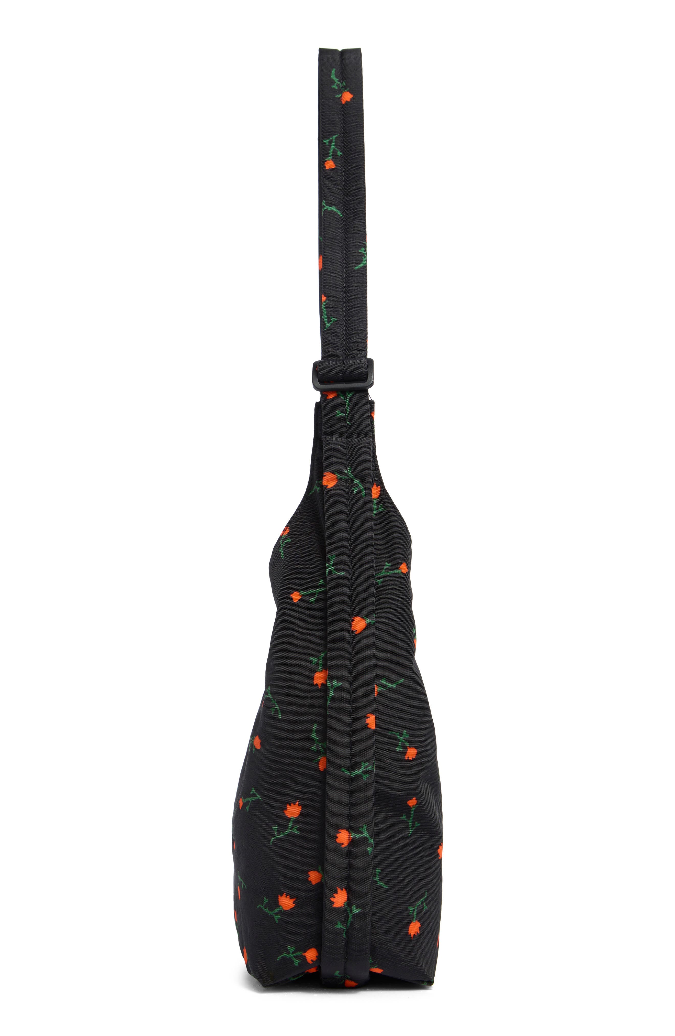 Small Nylon Sling Bag, Alternate, color, PAINTED WILDFLOWER