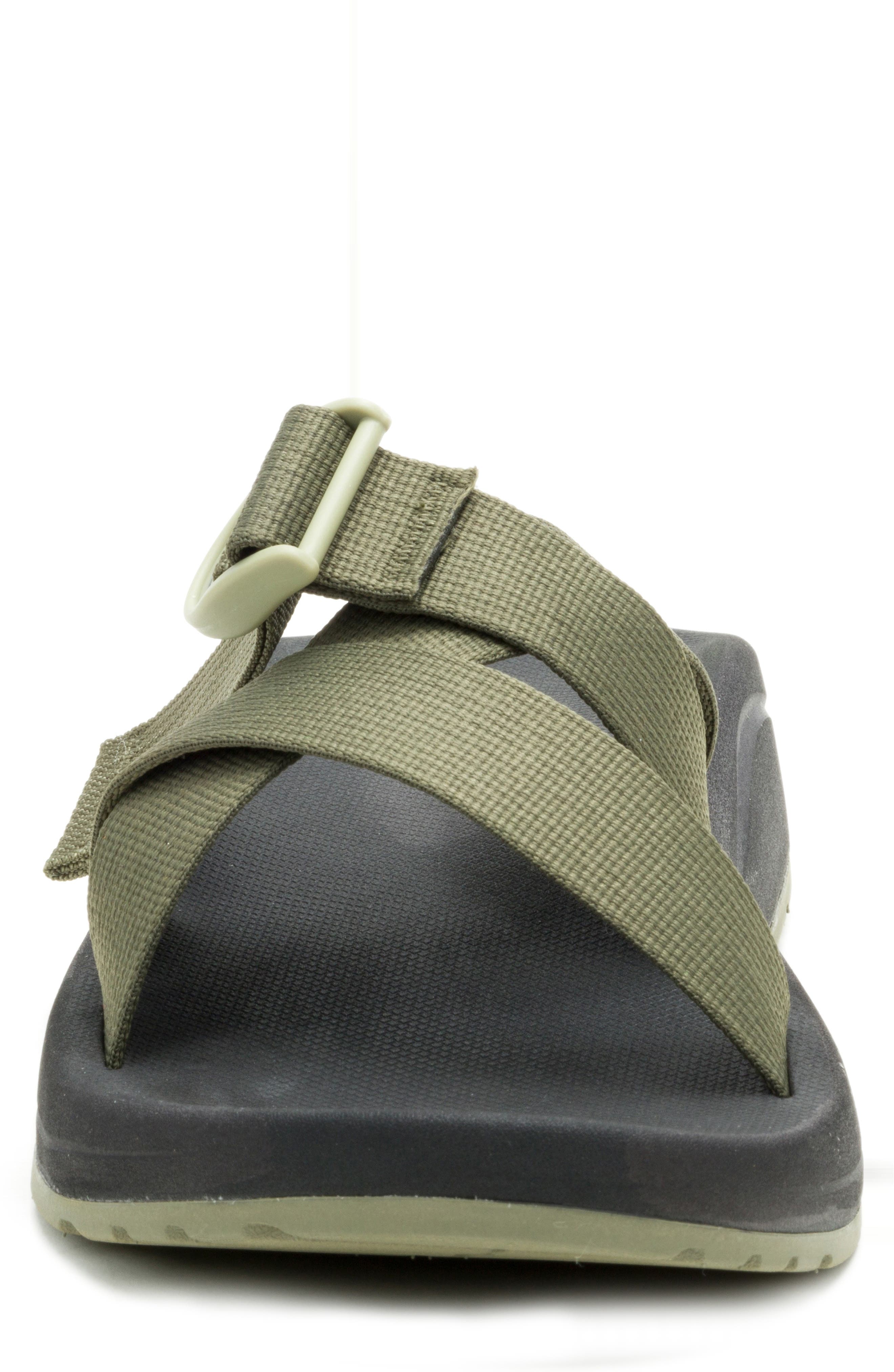 Chaco CushZ Slide Sandal, Alternate, color, Mossy Olive