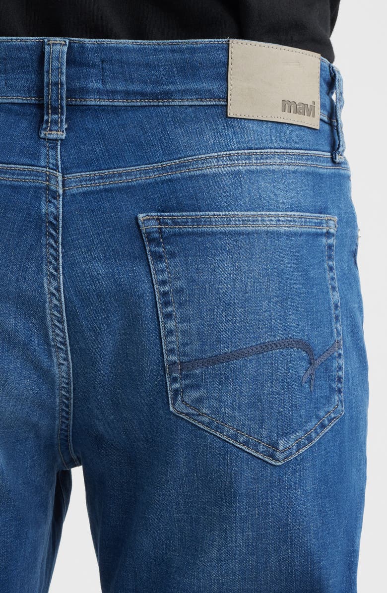 Mavi Jeans Zach Straight Leg Jeans, Alternate, color, Mid Brushed Feather