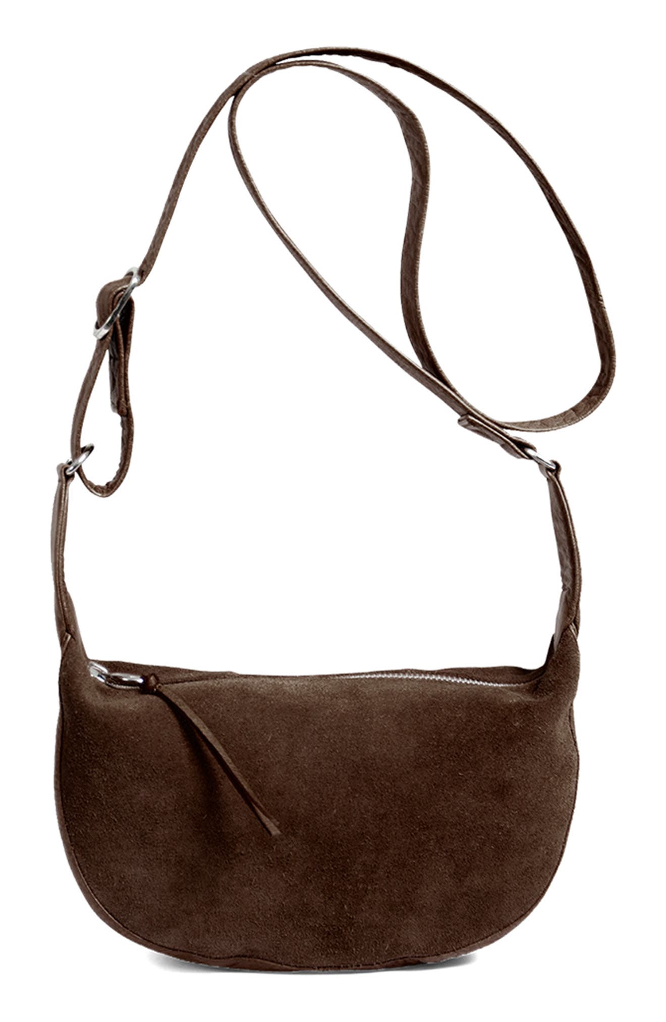 DAY AND MOOD Kiana Crossbody Bag, Main, color, BROWN