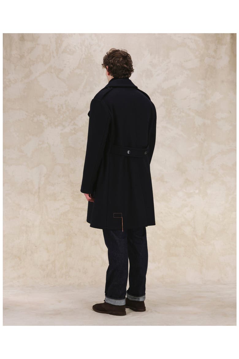 Winston Wool Coat, Alternate, color, Blue