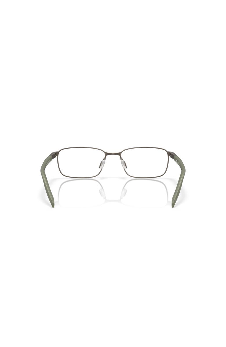 Costa 55mm Rectangle optical glasses, Alternate, color, Grey