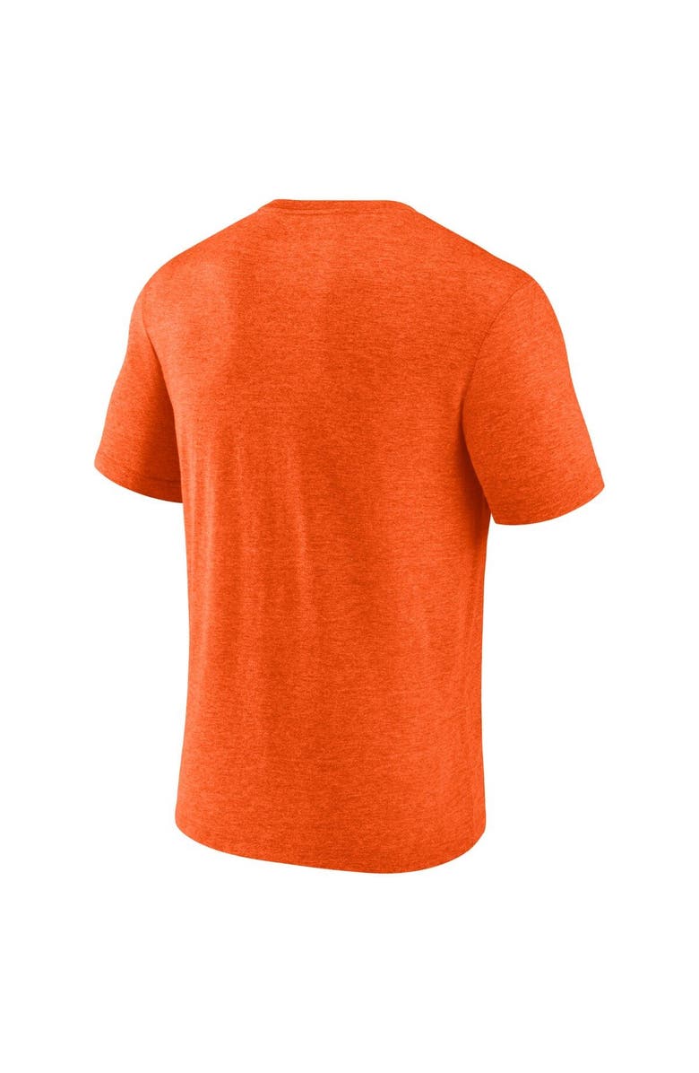 FANATICS Men's Fanatics Branded Heathered Orange Cleveland Browns Tri-Blend Sporting Chance T-Shirt, Alternate, color, 