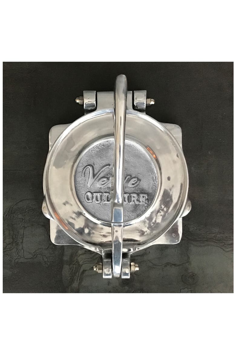 XL Tortilla Press - Polished Aluminum, Alternate, color, SILVER