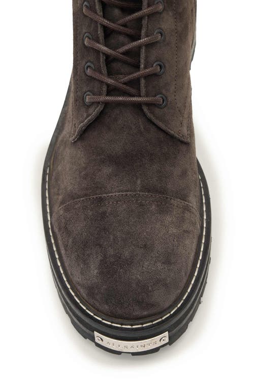 Allsaints Hank Lug Sole Boot In Gray