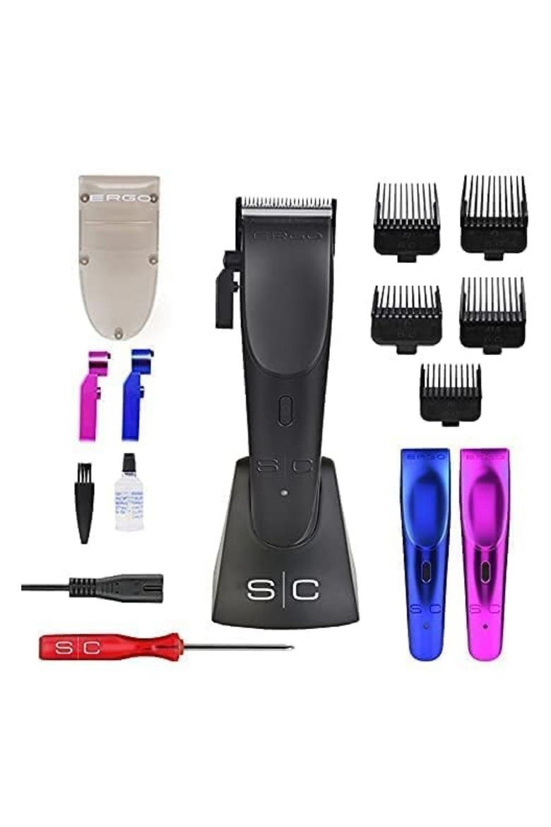 Ergo Professional Cordless Hair Clipper, Alternate, color, Black