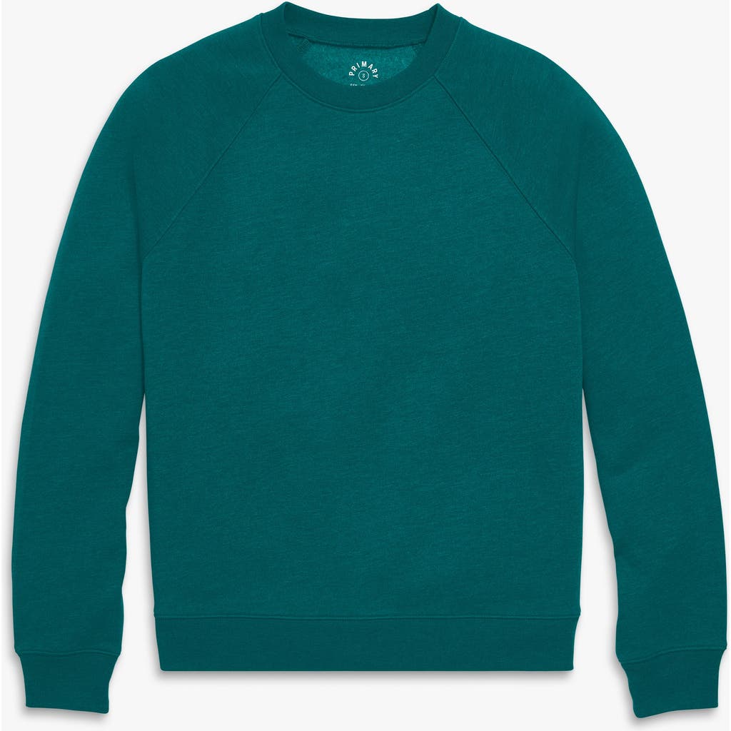 Primary Adult Cozy Fleece Sweatshirt In Green