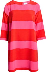 SUGARLIPS Lolli Stripe Lonna Shift Mini Dress