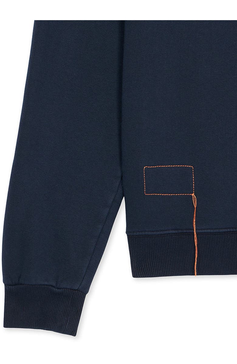 Fortela Woven Zip-Up Sweatshirt, Alternate, color, Blue