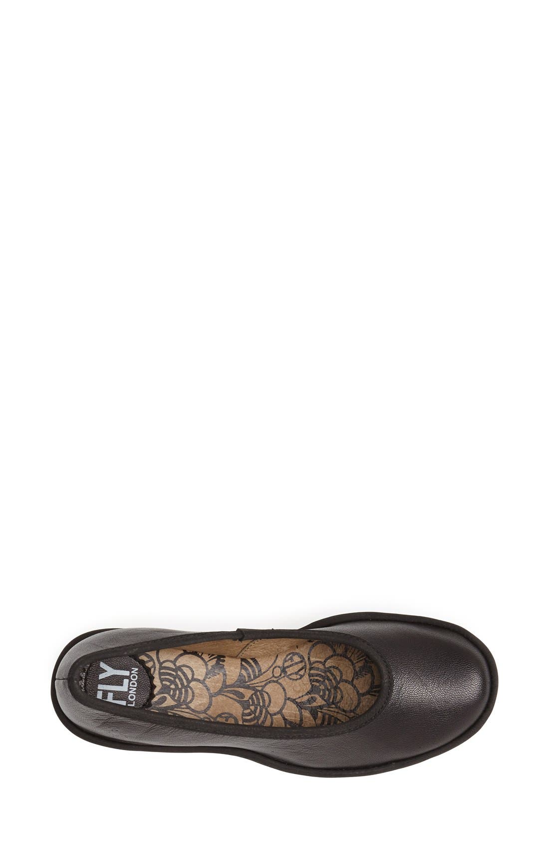 'Yalu' Pump, Alternate, color, BLACK/ BLACK