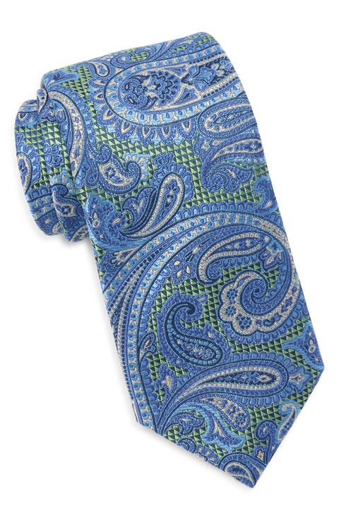 Weymouth Paisley Silk Blend Tie