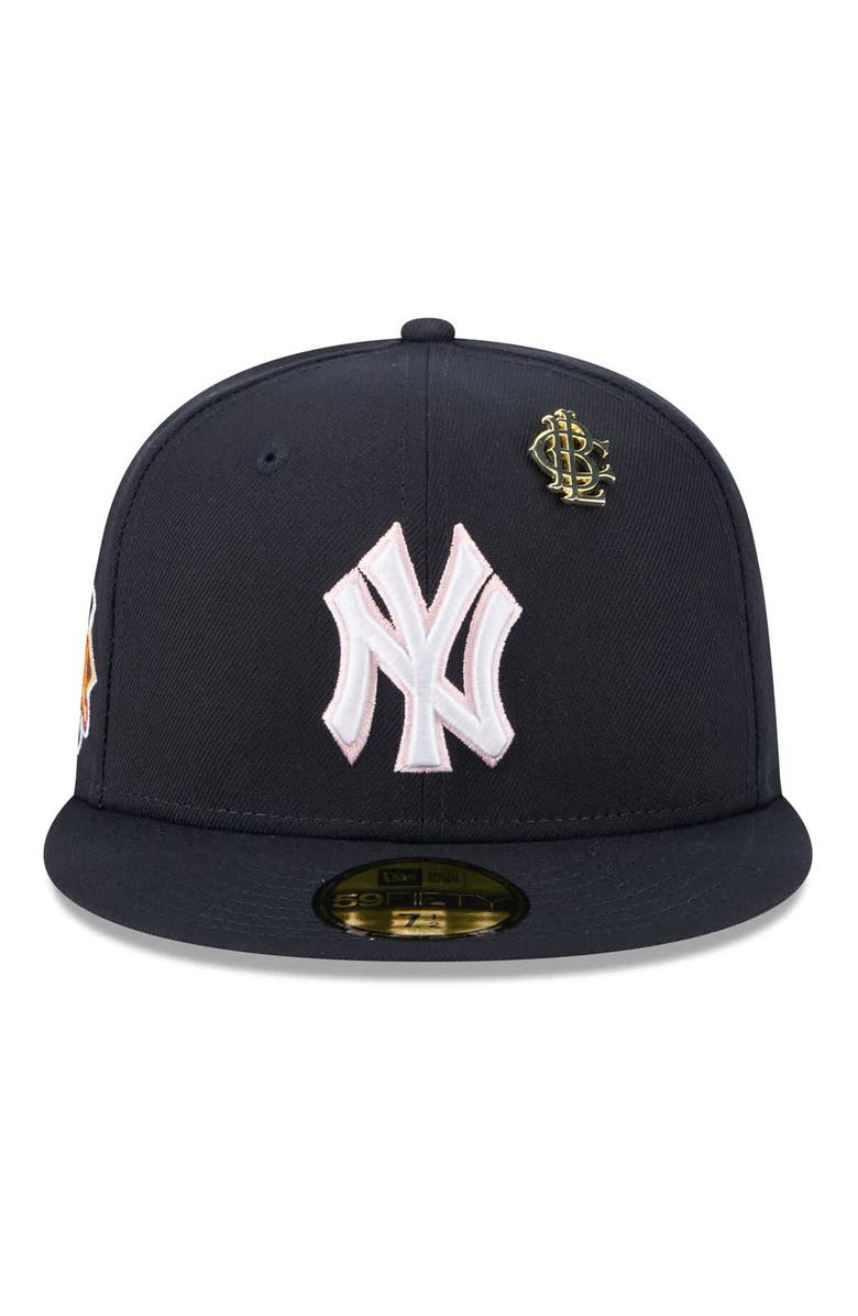 New Era Men's New Era Navy New York Yankees 2025 Big League Chew 59FIFTY Fitted Hat, Alternate, color,