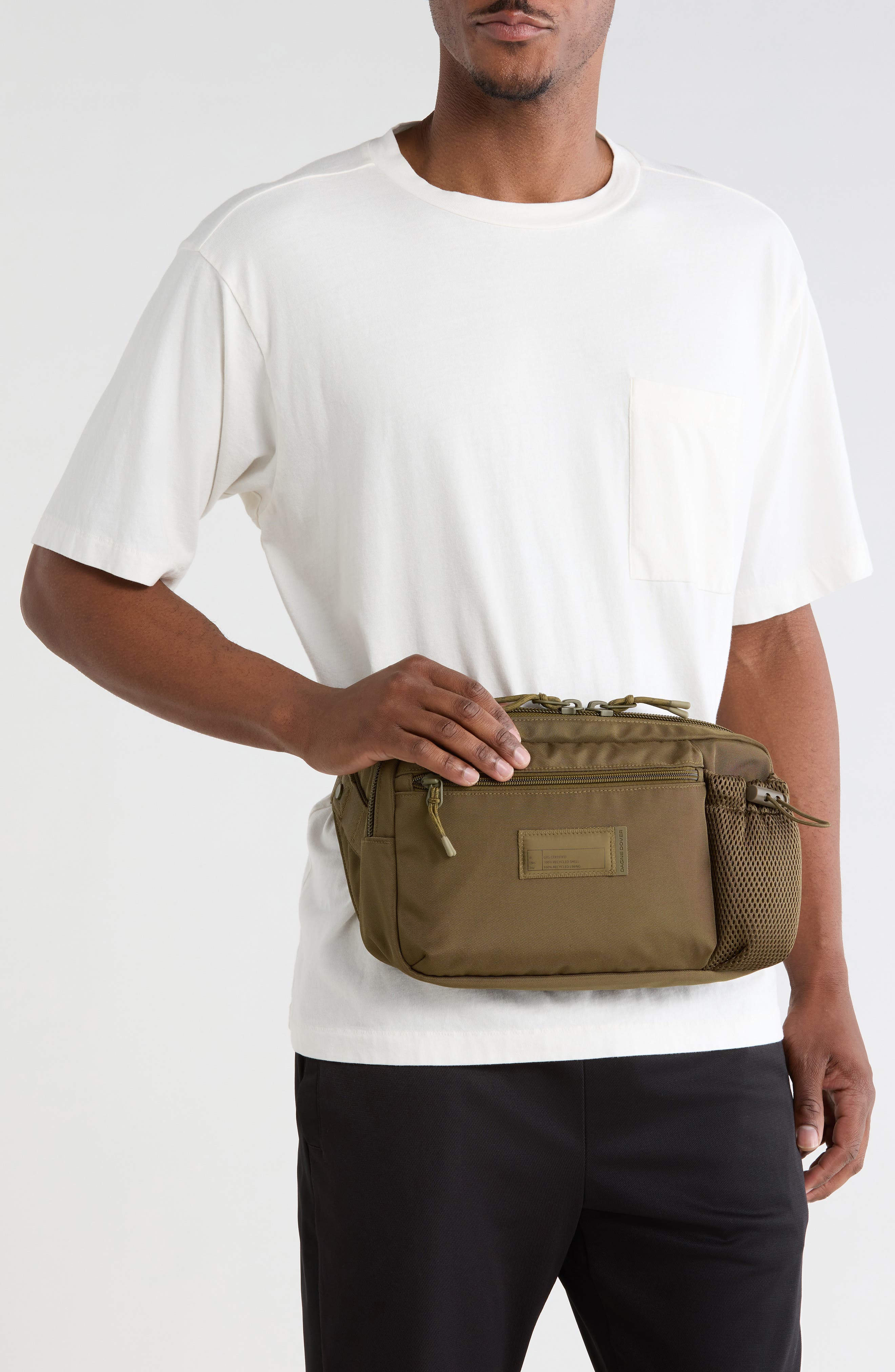 Cairo Sling Bag, Alternate, color, DARK MOSS