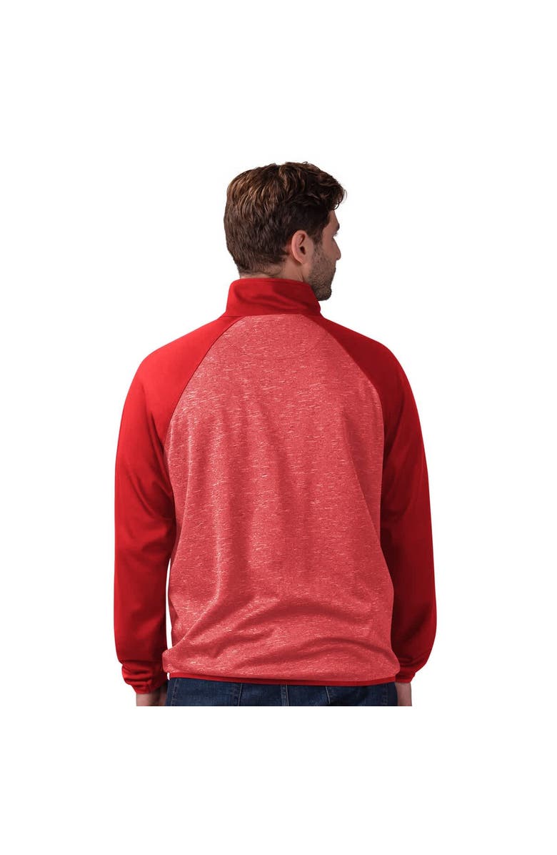G-III SPORTS BY CARL BANKS Men's G-III Sports by Carl Banks Red Philadelphia Phillies Runners Raglan Full-Zip Track Jacket, Alternate, color, Red