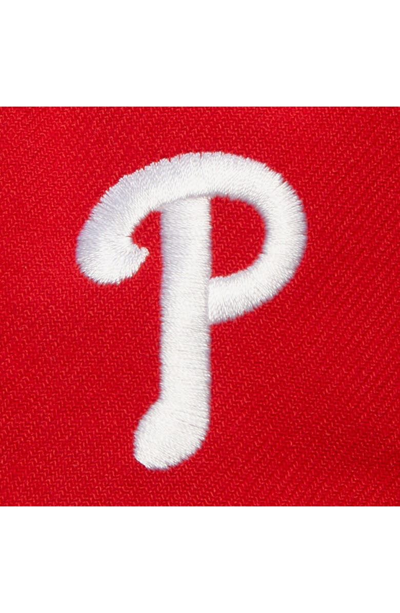Mitchell & Ness Men's Mitchell & Ness Red Philadelphia Phillies Team Tagged Snapback Hat, Alternate, color, Red