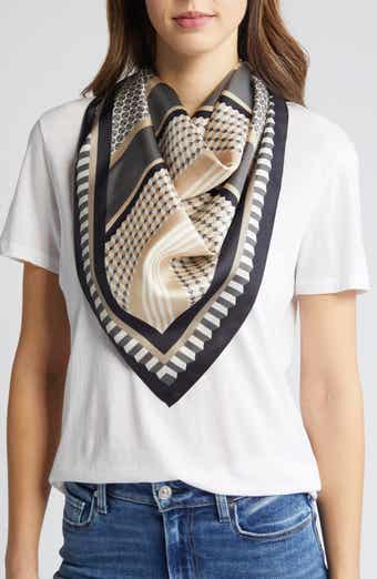 Nordstrom Print Square Silk Scarf Nordstrom