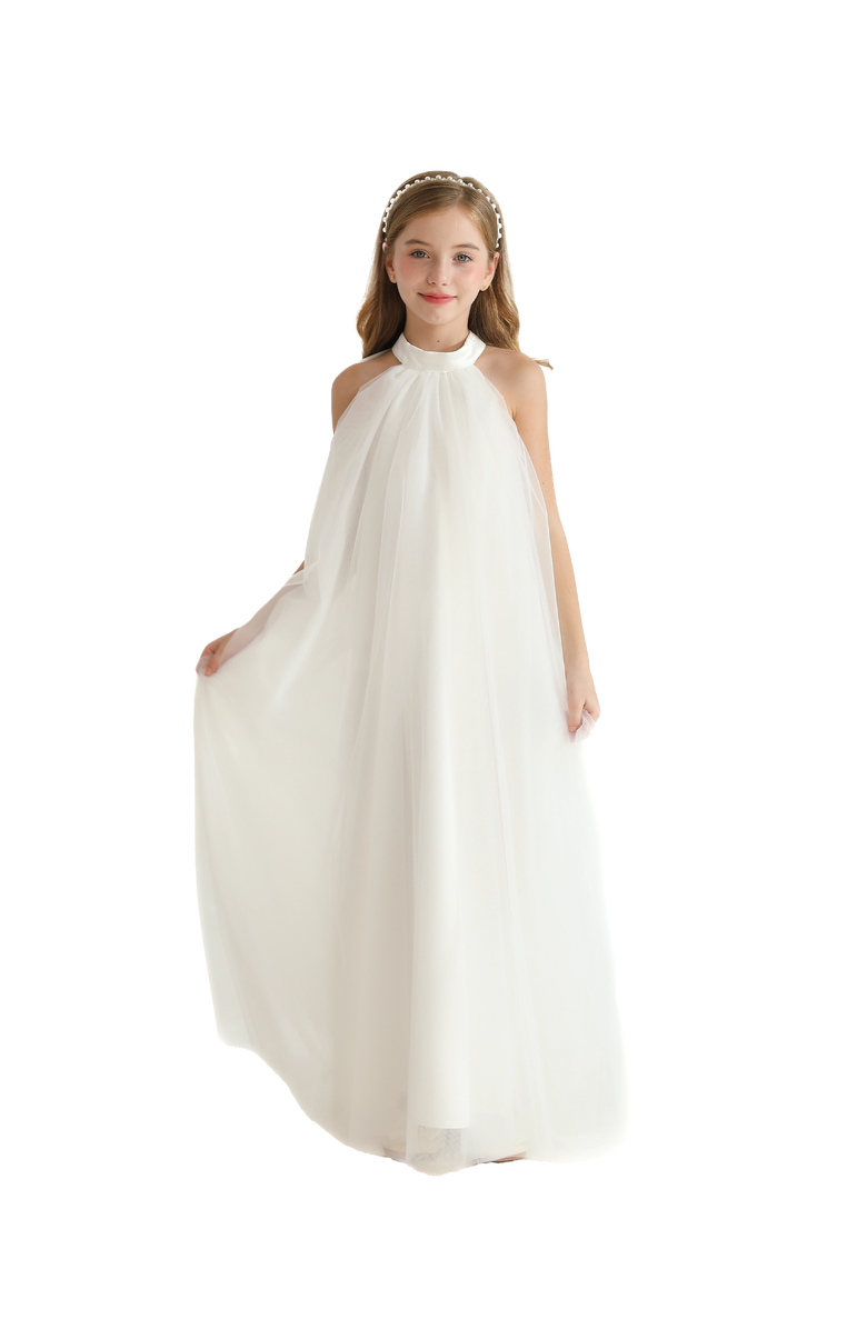 Tulleen Ocala Dress, Alternate, color, White