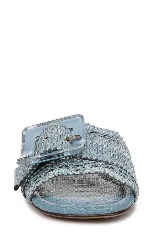 SAM EDELMAN SAM EDELMAN BAMBI RAFFIA BUCKLE SLIDE SANDAL 