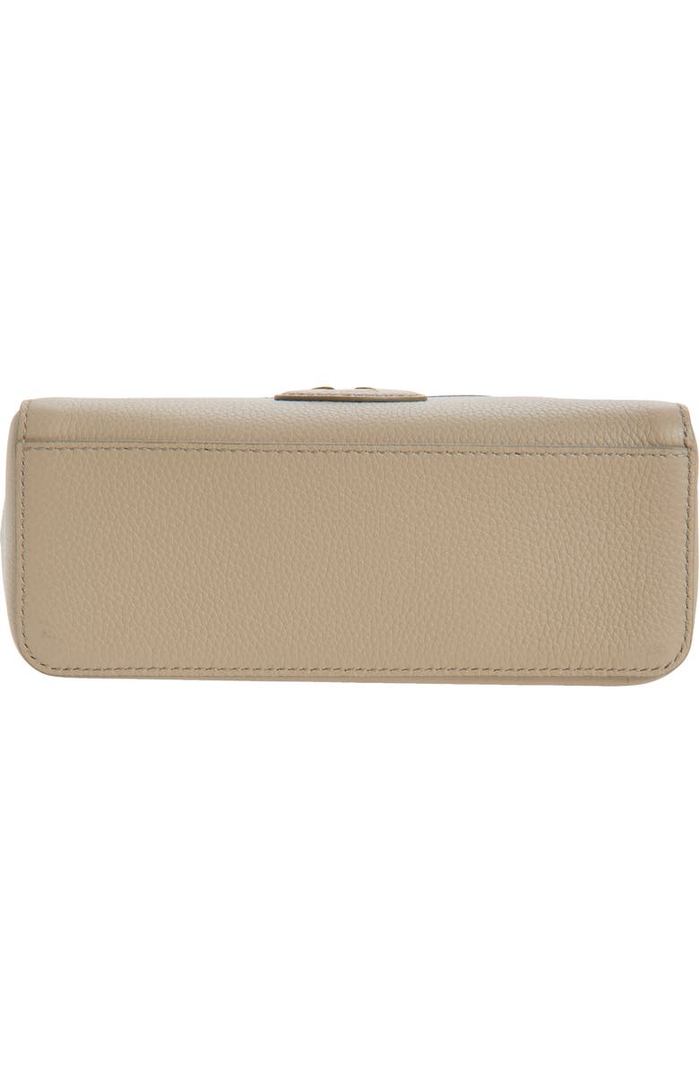 Burberry Bloomsbury Leather Vanity Bag, Alternate, color, Mushroom/ Mallow Pink