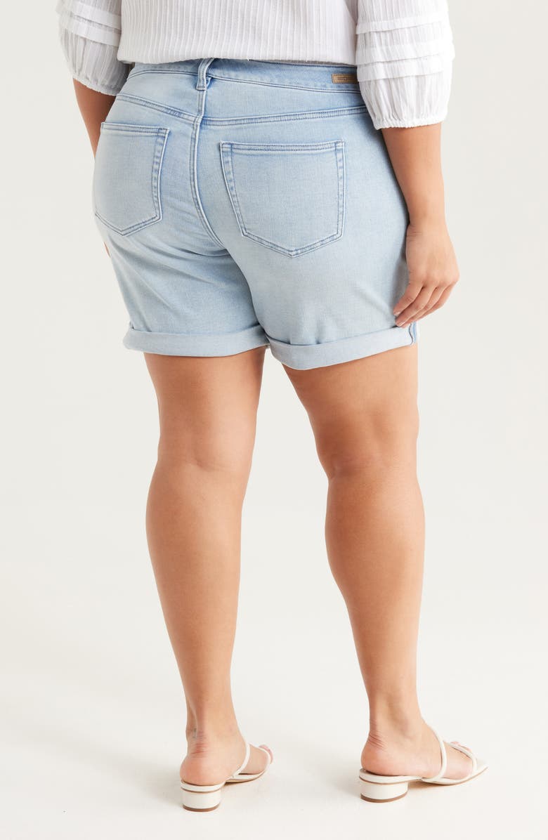 Liverpool Los Angeles Marley Girlfriend Cuff Denim Shorts, Alternate, color, 