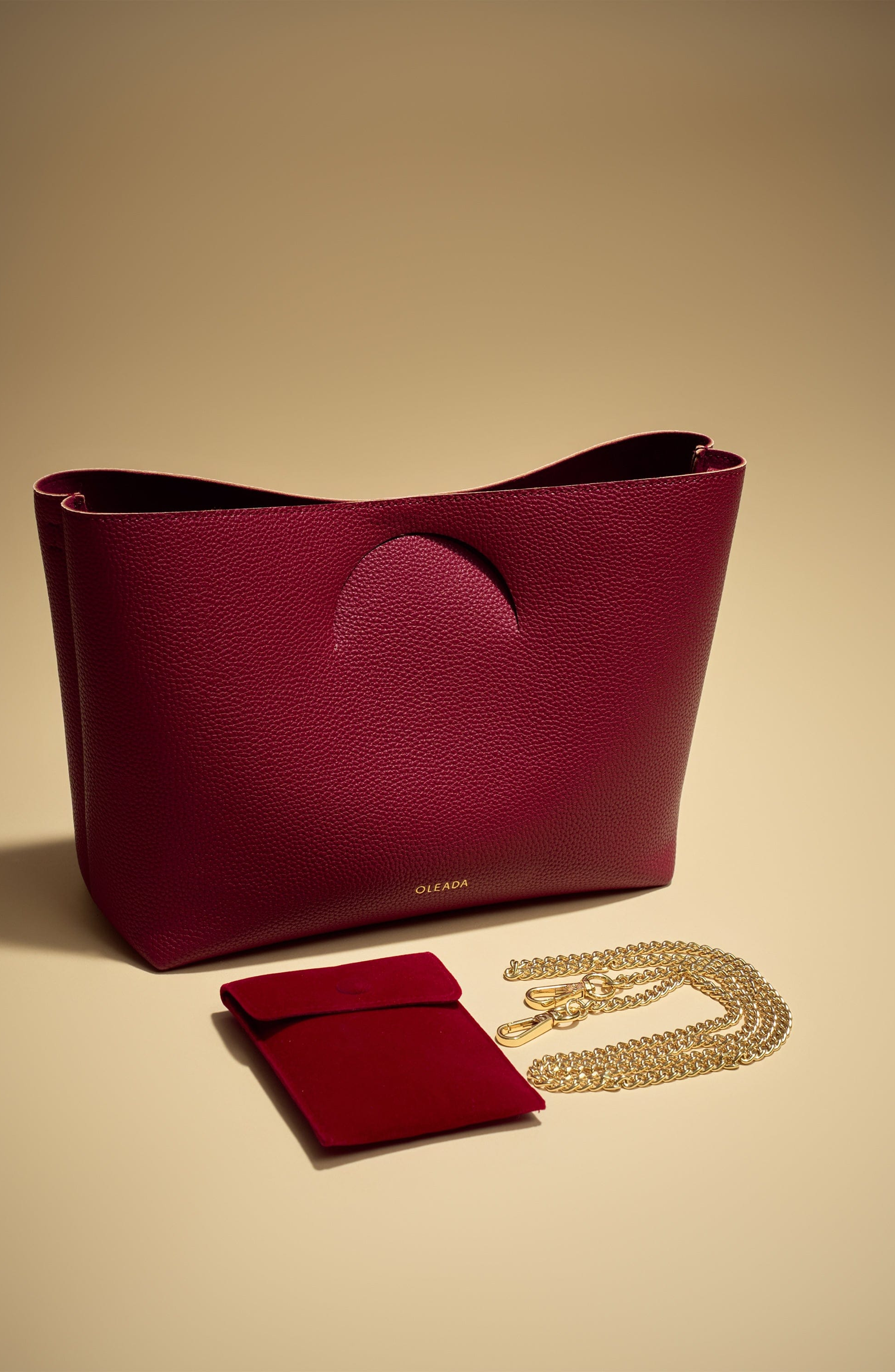 OLEADA Easy Book Tote, Alternate, color, Scarlet